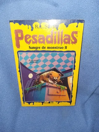 Lote 2 libros pesadillas