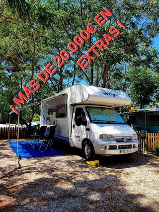 Autocaravana capuchina Fiat Ducato