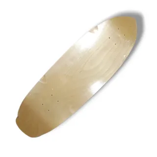 Tabla de skate Cruiser madera natural.