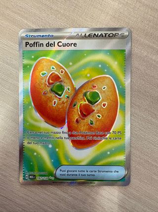 Carta Pokémon Poffin del Cuore 167/132