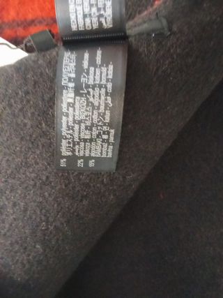 Bufanda Zara cuadros caballero