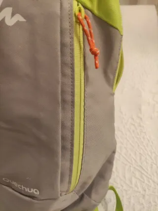 Mochila Quechua Arpenaz 10 Gris/Verde