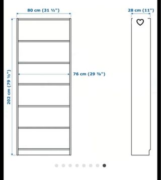 Estantería Billy Blanca Ikea
