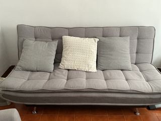 Sillón individual tela beige