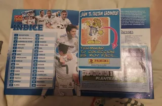 Álbum Real Madrid 2010-2011 Panini COMPLETO