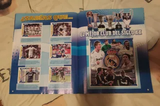 Álbum Real Madrid 2010-2011 Panini COMPLETO