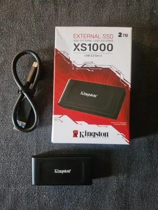 SSD Externo Kingston XS1000 2TB USB 3.2