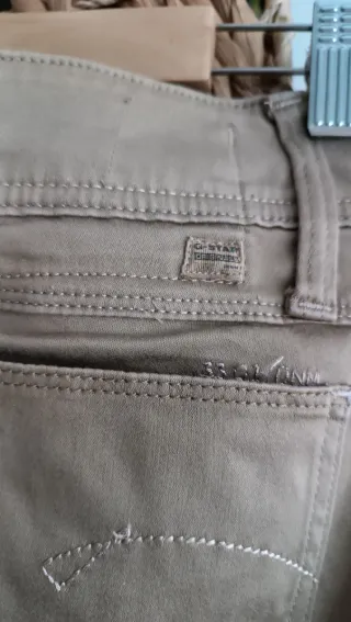 Pantalón G-Star RAW chica verde oliva