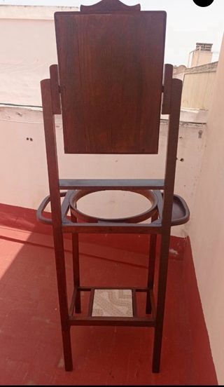 Mueble Palangana Madera y Cerámica