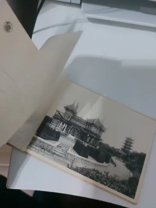 10 Tarjetas Postales Pabellón Chino Bruselas 1920