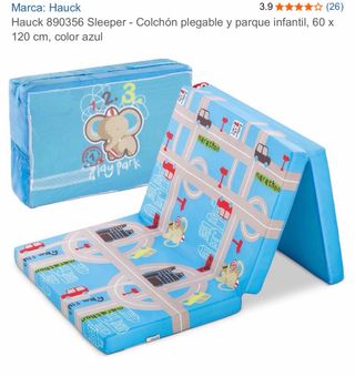 Colchón plegable Hauck Sleeper infantil