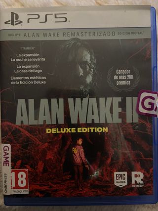 Alan Wake 2 PS5 Deluxe Edition