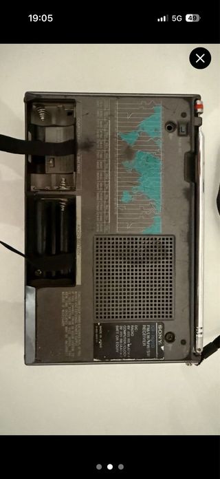 Radio Sony ICF-7600D Portátil