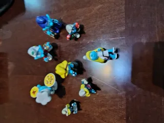 8 Puffi vari mestieri