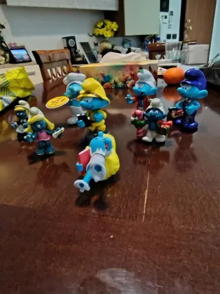 8 Puffi vari mestieri