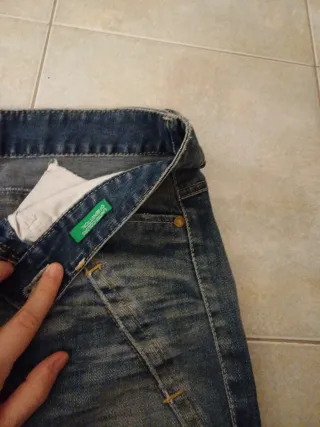 Gonna jeans corta sopra il ginocchio