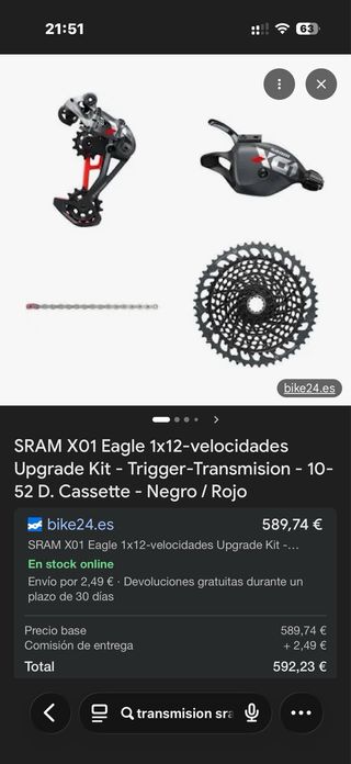 Bicicleta Specialized EPIC MUY MEJORADA