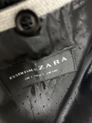 Americana Zara Gris Talla L