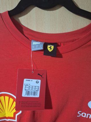 Camiseta Ferrari Leclerc Puma Talla M