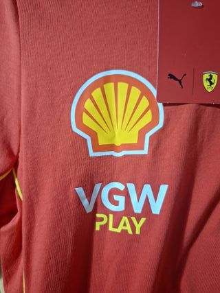 Camiseta Ferrari Leclerc Puma Talla M