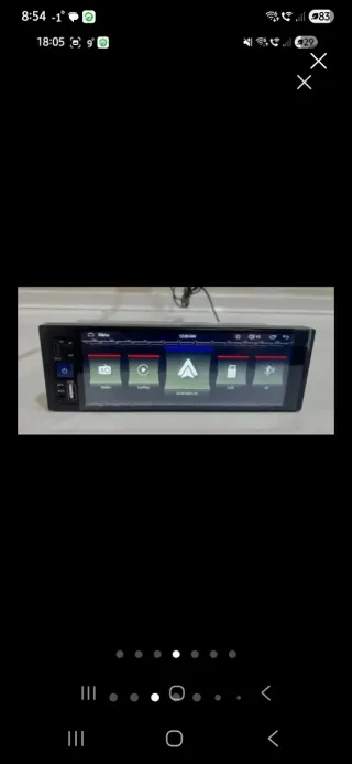 Radio Coche Android/CarPlay 6,86 pulgadas HD