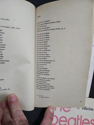 Lote de libros John lennon,the Beatles y pink floy