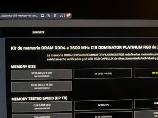 Corsair Dominator Platinum RAM DDR4 64GB 3600MHz