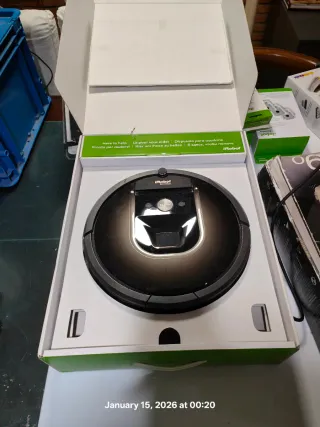Robot aspirador iRobot Roomba 980 - Fallo deposito