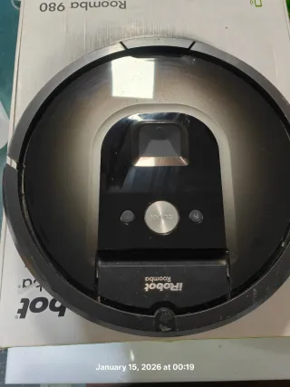 Robot aspirador iRobot Roomba 980 - Fallo deposito