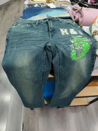 Lote 9 Pantalones Vaqueros Mujer