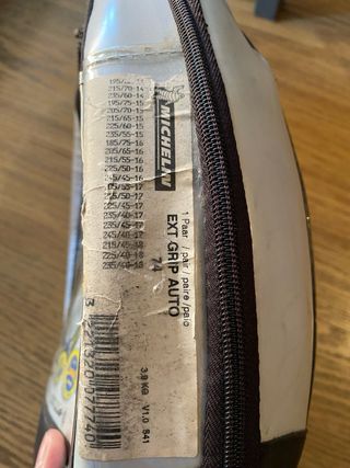 Cadenas Nieve Michelin Extrem Grip 74