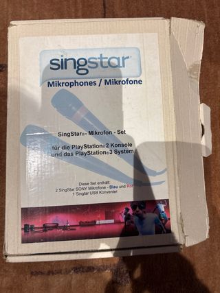 Micrófonos Singstar para PS2/PS3