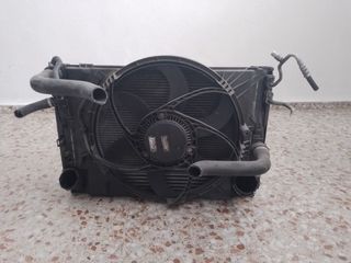 Radiador y electroventilador BMW