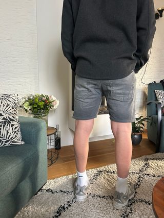 Vaqueros cortos Dehman grises