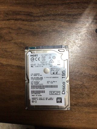 Disco Duro HGST 1TB SATA 6.0Gb/s