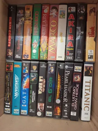 Colección Películas VHS Variadas
