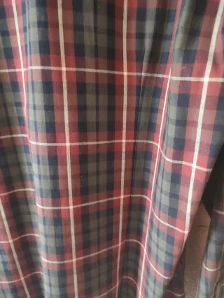 Camisa de cuadros para hombre