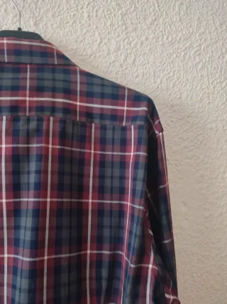 Camisa de cuadros para hombre