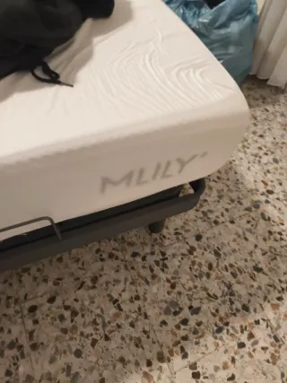 Cama articulada eléctrica con colchón