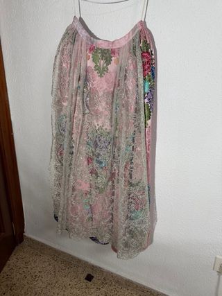 Vestido de fallera siglo XVIII