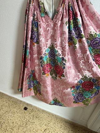 Vestido de fallera siglo XVIII