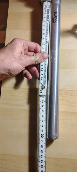 Reggisella TEAM by SELCOF 27.2mm Argento