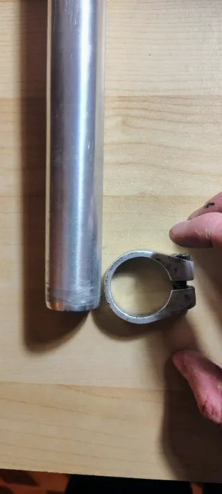 Reggisella TEAM by SELCOF 27.2mm Argento