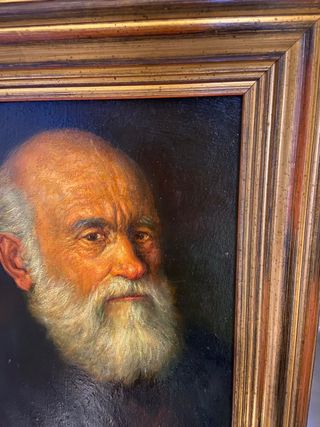 2 Cuadros Retratos Hombres Antiguos