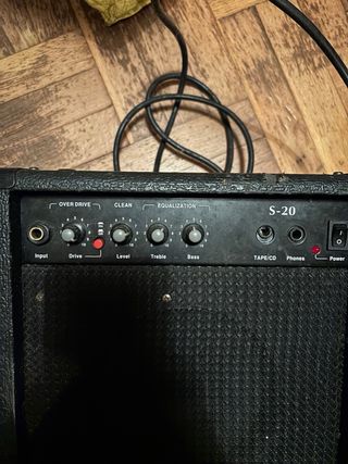 Guitarra Eléctrica Negra Academy