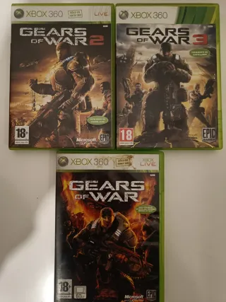 Gears of War 1, 2 y 3 Xbox 360