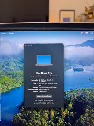 MacBook Pro 13” 2020 - Intel i5 - 512GB - 16GB RAM