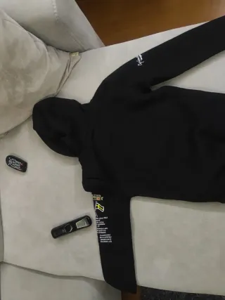 Sudadera Geographical Norway niño 10 años negra