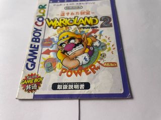 Manuale Wario Land 2 Game Boy Color Nintendo