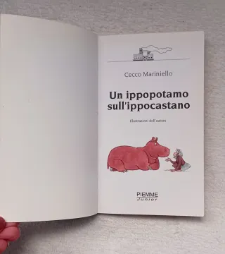 Libro per bambini Un ippopotamo sull'ippocastano